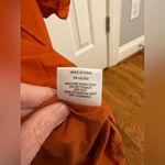 Anna Cate Abigail Puff Sleeve Blouse in Sienna Burnt Orange Medium STAIN Photo 4