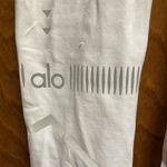 Alo Yoga  REFLECTIVE LEGGINGS WHITE Photo 1