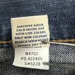 Abercrombie & Fitch  Boot Cut Denim Button Fly Blue Jeans [Size 8 Long]‎ Photo 8