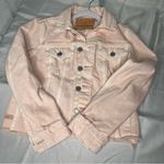 Lucky Brand Pink Jean Jacket Cropped Denim XS Photo 2