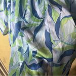 Ramy Brook  Katie Blouse in Blue Quartz Size Small Photo 6