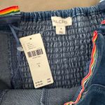 Anthropologie Pilcro Strapless Button-Front Denim Mini Dress. Size S. MSRP $158 Photo 15