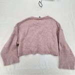 Topshop Cropped Pink Sweater Photo 1