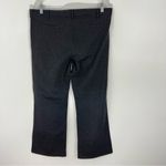 Betabrand  Bootcut Classic Dress Pant Yoga Pants in Charcoal Size 2XL Petite Photo 6