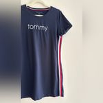 Tommy Hilfiger  Women’s Cotton T-Shirt Dress, Navy, Size Medium Photo 6