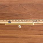 Vintage Wide Gold Photo 10