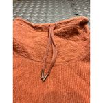 Lululemon Retreat Yourself Pullover High Neck Bell Sleeve Body Skimming Size M/L Orange Size M Photo 3
