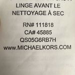 Michael Kors  | Small | Cornflower + Navy Blue Sleeveless Criss-Cross V-Neck Top Photo 6