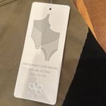 Aura ‎ one shoulder body suit size XL/XXL khaki green and black NWT Photo 3