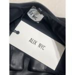 Alix NYC Neve Faux Leather Dress in Black XSmall New Womens Vegan Bodycon Photo 8