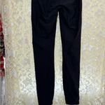 Spiritual Gangster  Black Leggings with Red yellow green Rasta Stripes small euc Photo 6