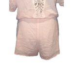 l*space New L* Alexis Short Sleeve Crochet Back 100% Rayon Women’s Romper Large Photo 8