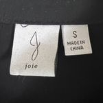 Joie  Black Pleated Flowy Fit Sleeveless Mini Shirt Dress Size Small Photo 4