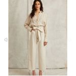 NWT Marissa Webb Bo Paper Bag Canvas Patched
Boyfriend Pant in Oat‎ Sz 8 $345 Tan Photo 9