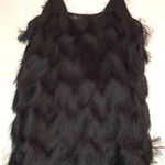 H&M Black Fringe Tank Top Photo 0