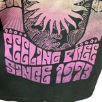 Billabong Women's You are Invited Relaxed Fit Pullover T-Shirt Off Black Size M Photo 6