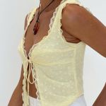 Princess Polly merelle lace top in lemon Photo 0