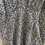 Old Navy ditsy floral jumpsuit boho wide leg puff sleeve Photo 4