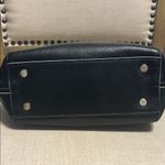 Diane Von Furstenberg  Black Leather Satchel Photo 4