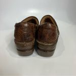 B.o.c. Concept Peggy clogs brown embossed‎ leather size 9 Photo 3