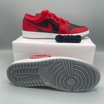 Nike New Air Jordan 1 Low SE Gym Red/Black/White/Cement Grey #Women's./ Size 7.5 Photo 14