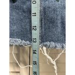 PacSun Denim Mini Skirt Size 26 Pockets Embroidered Roses Zip/Button Y2K Photo 1