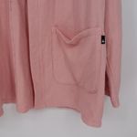 American Giant Women's French Terry Cardigan Size M Made In USA Pink Size M Photo 3