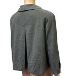 Style & Co Vintage Style Co 3 Quarter Sleeve Collared Cropped Large Button Jacket Petite 12 Photo 4