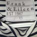 Frank & Eileen  FUNNEL NECK‎ STRIPED DRESS M/L Photo 2