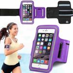 iPhone/Galaxy Sport Gym Exercise Armband Purple Photo 9