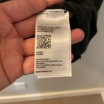 prAna  Milani Polo v-neck ribbed sweater in charcoal grey. Stretch, slim fit med. Photo 5