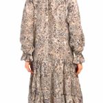 NWT ONE PRETTY TIME Paisley Print Midi Peasant Tired Midi Maxi Dress Photo 2