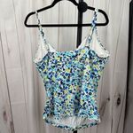 Anne cole  Women’s XXL Floral Tankini Swim Top Beach Pool Summer Photo 3