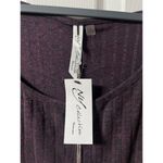 Ny Collection  tops 3x cuffed long sleeves blouse, with attached necklace Photo 1