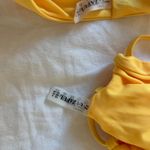 Zaful Yellow Bandeau Bikini Photo 3
