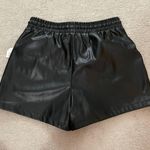 Altar'd State Black Leather Shorts Photo 0