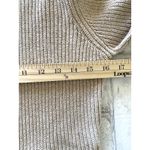 Woolrich VTG  Full Zip Cardigan Sweater Womens Tan Ramie Cotton Front Pockets S Photo 4