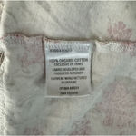 Garnet Hill Shirt Womens Large Pink Floral Flower Organic Cotton Lace Bloomcore Photo 7