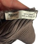 Pull & Bear Chocolate Brown Ribbed Tank Top Size Small Photo 3