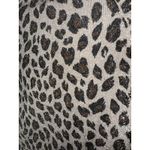 CACHE Women’s Animal Print Cutout Shimmer Size M Rayon Spandex Blend Sweater Size M Photo 7