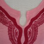 Lucky Brand  Maldives embroidered tee size small Photo 3