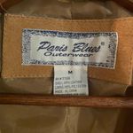 Paris Blues Vintage Western fringe leather coat size M shell 100 % leather lining polyester Photo 2