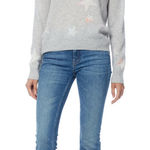 360 Cashmere  Shadow Star Pullover Sweater 100%‎ Cashmere Gray Size Small Photo 0