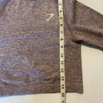 Gymshark Women's‎  Vital Seamless Crop 2.0 Long Sleeve Shirt Size S/M Pink Marl Photo 9