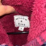 Willow and Pine Flannel Button Up Sherpa Lined Size M Photo 1