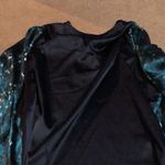 Tahari  plus size blouse size 2X polyester. Blue navy satin look‎ and feel Photo 5