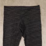 Lululemon  Dark Charcoal Heather Grey Leggings size 6 Inseam 28"‎ Photo 1