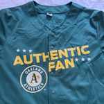 Oakland A’s Authentic Fan jersey Green Size M Photo 1
