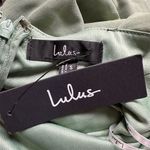 Lulus NWT Women's Remarkable Arrival Sage Brush Sleeveless Maxi Dress Size S Photo 7