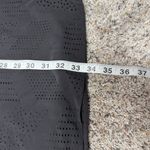 Athleta Brookfield Racerback Athletic Mini Dress Black Extra Small XS Laser Cut Photo 8